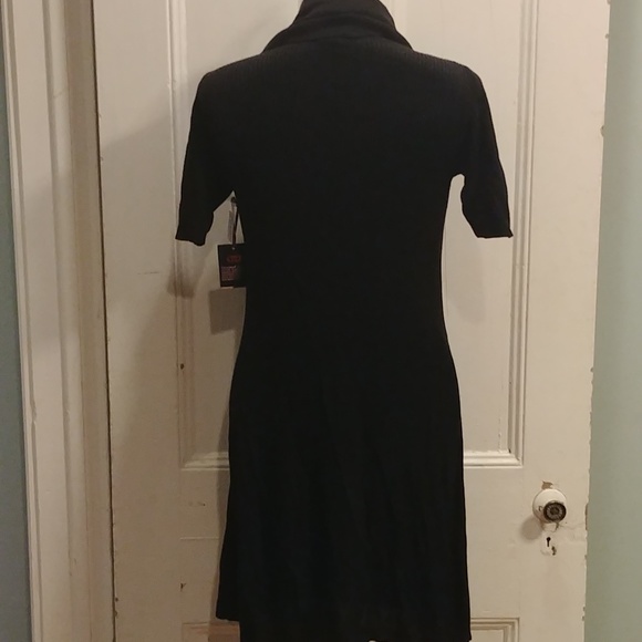 NWT Devoted Black Knit Dress - Picture 4 of 6